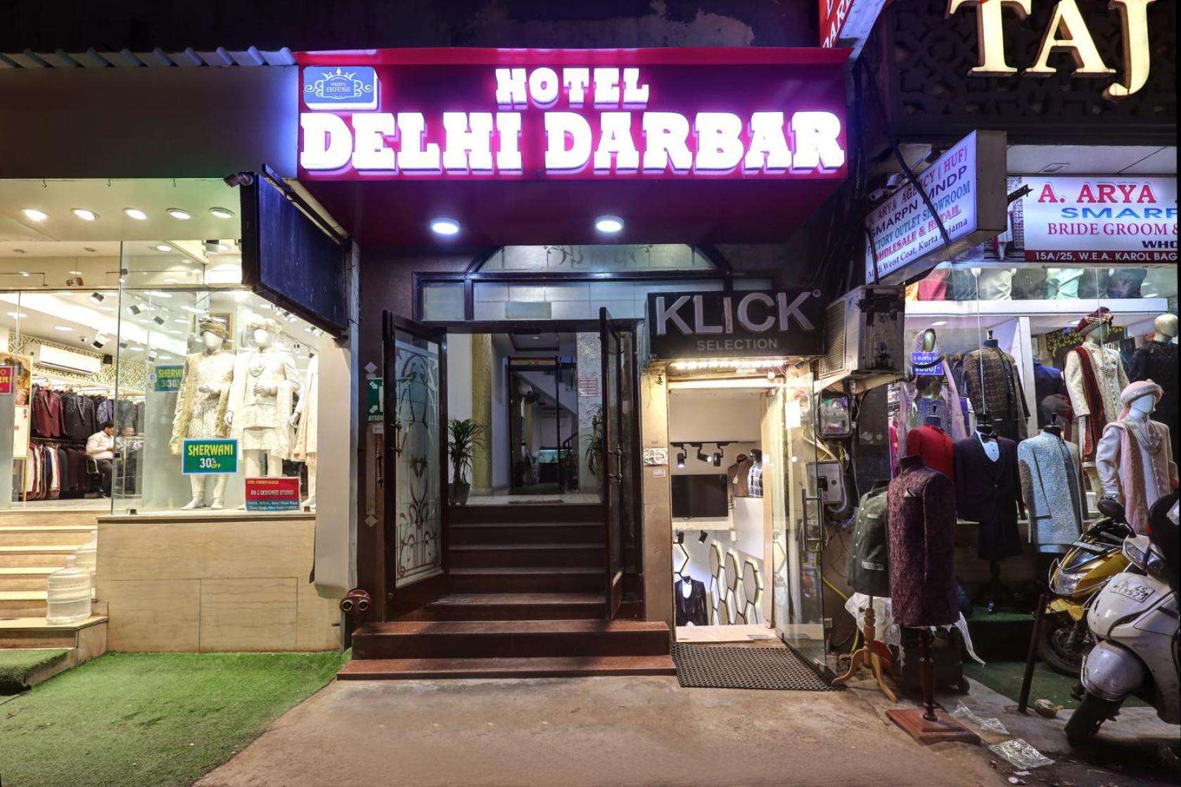Hotel Delhi Darbar Eksteriør bilde