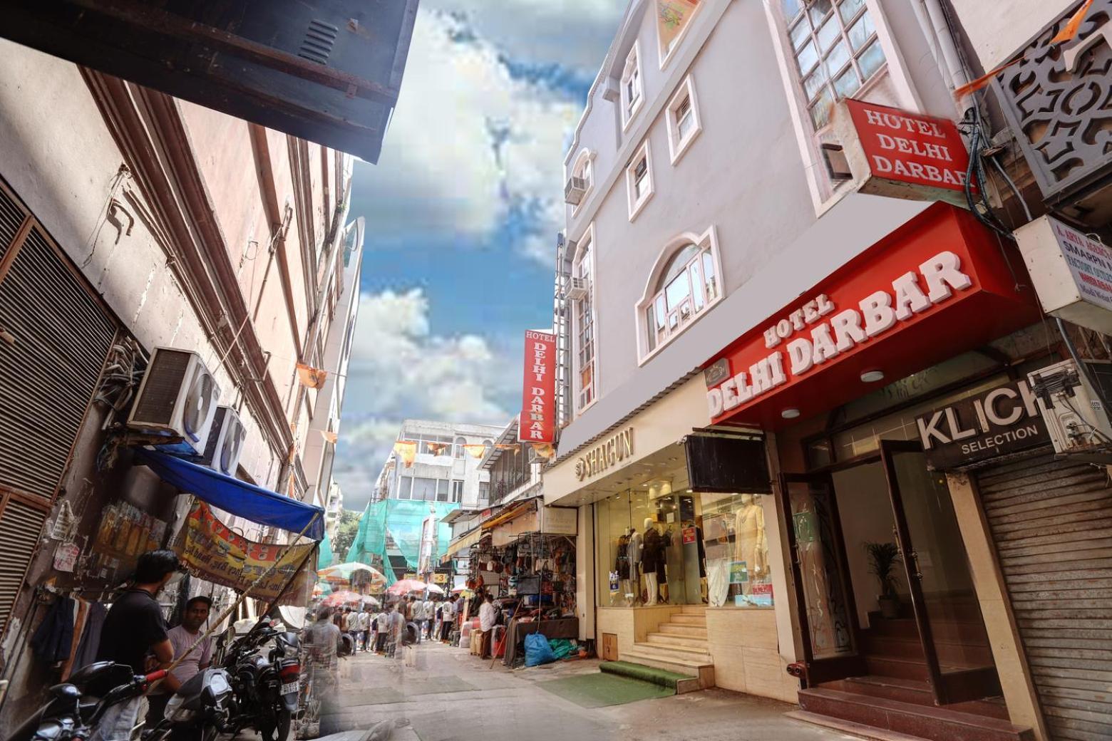 Hotel Delhi Darbar Eksteriør bilde